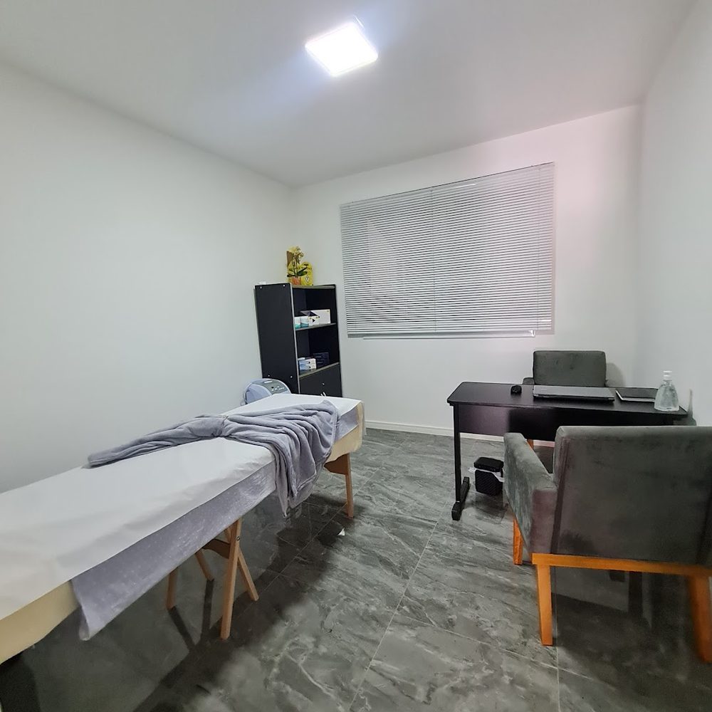 Sala de procedimentos estéticos da CH Estética